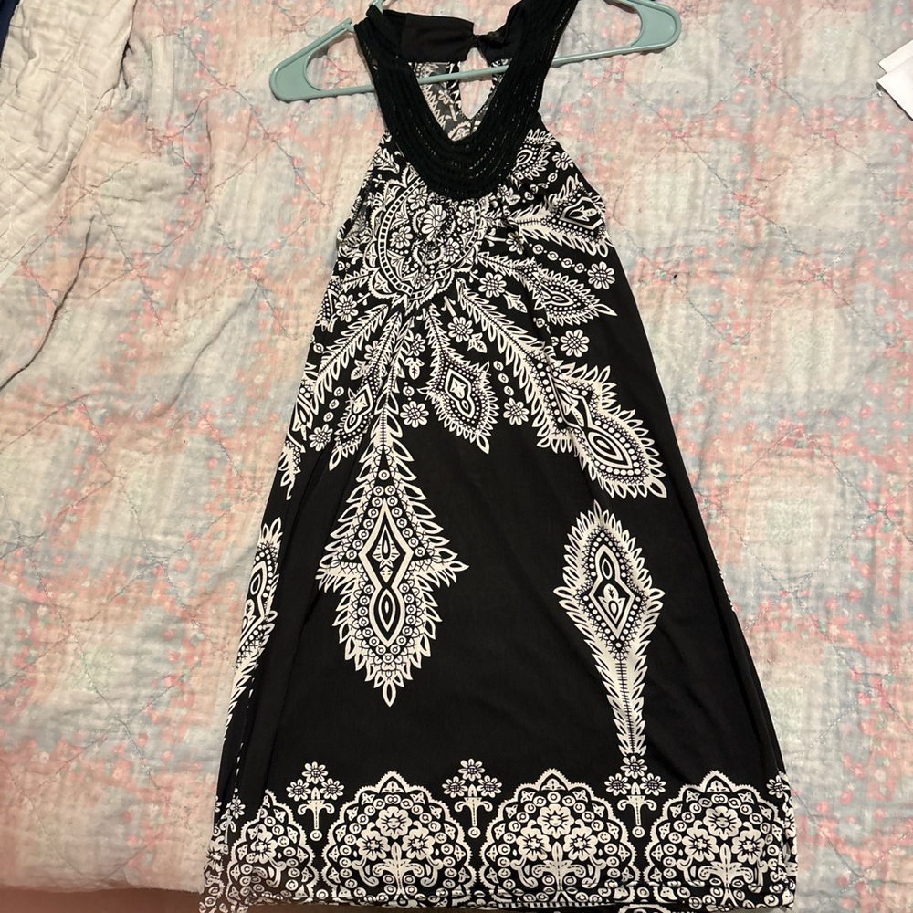 Summer halter dress